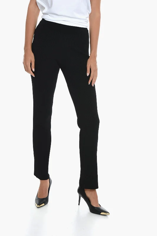 Birgitte Herskind VANESSA HONG High-Waisted Ribbed BRIANNA Pants Fashionable Women's Clothing