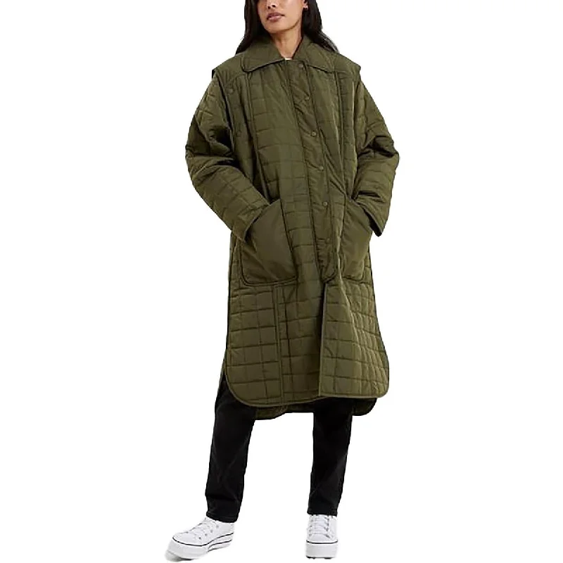 Aris Womens Quilted Convertible Soft Shell Jacket Women's Seasonal Garments